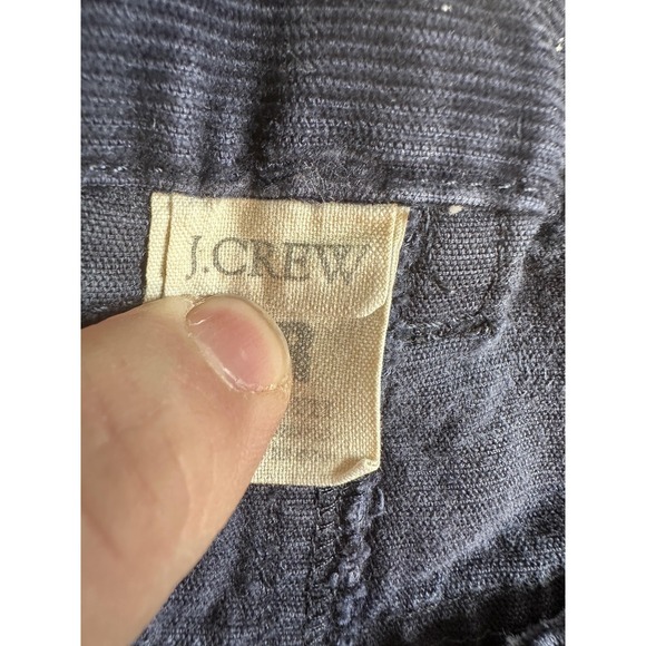J.Crew Pants Womens 30R Blue Corduroy Chino Flat Front Straight Casual 5 Pocket - Picture 12 of 13